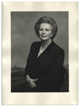Large 12 x 16 Photograph of Margaret Thatcher, Taken by Terence Donovan in 1995